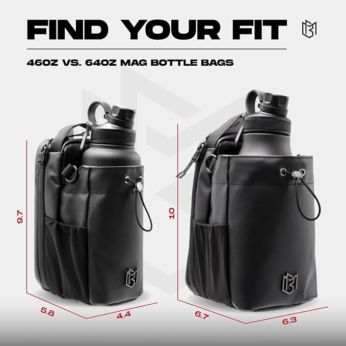 Sac pour bouteille d'eau magnétique