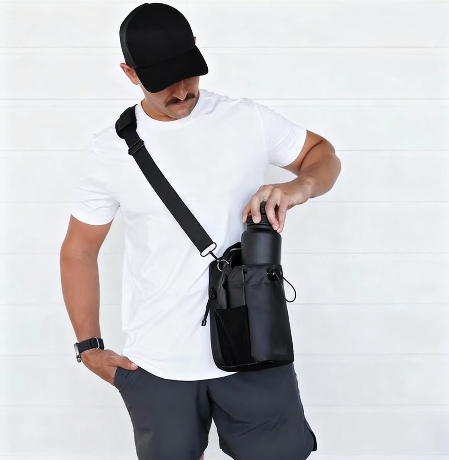 Sac de bouteille d'eau magnétique